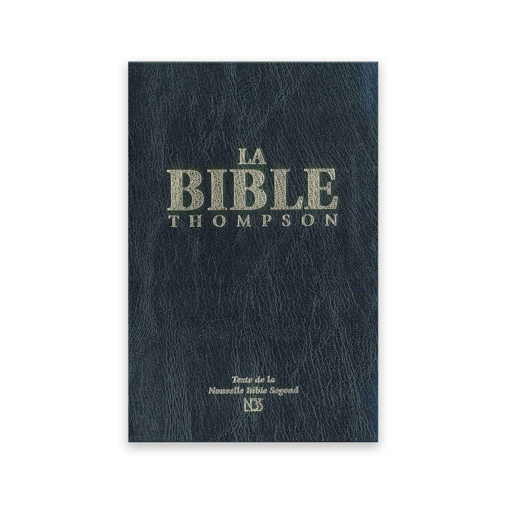 Bible Thompson NBS avec chaînes de références