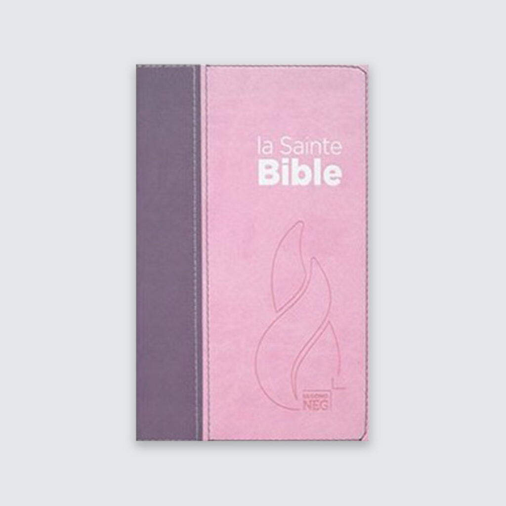 Bible Segond NEG compacte - rose