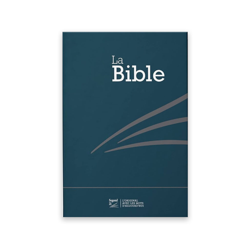 Bible Segond 21 compacte - couverture rigide skivertex bleu nuit
