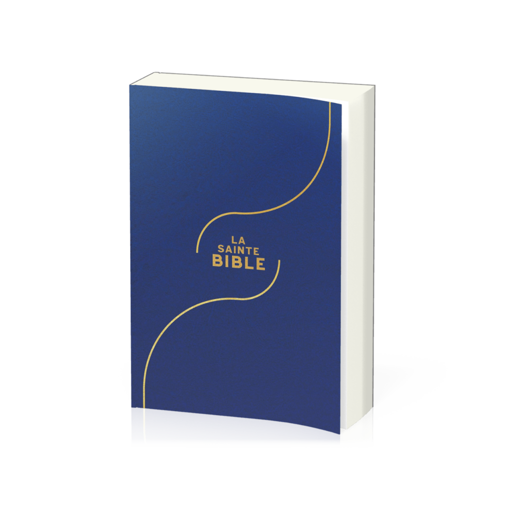 La sainte bible - édition standard bleu brillant