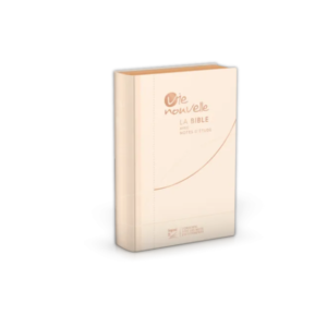 Couverture de la Bible Vie Nouvelle, version avec commentaires d’étude et applications pratiques pour la vie chrétienne.