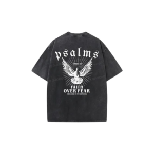 T-shirt Faith Over Fear Noir Taille L